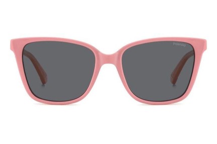 Solglasögon Polaroid Junior PLD8062/S 35J/M9 Polarized Cat Eye Rosa