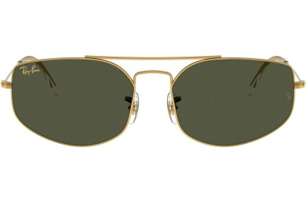 Solglasögon Ray-Ban RB3845 919631 Rektangulära Guld