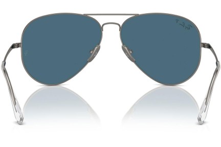 Solglasögon Ray-Ban RB8089 165/S2 Polarized Pilot Silver