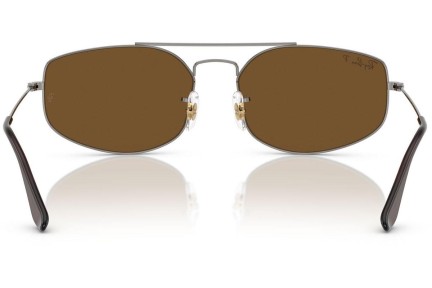 Solglasögon Ray-Ban RB3845 004/57 Polarized Rektangulära Grå