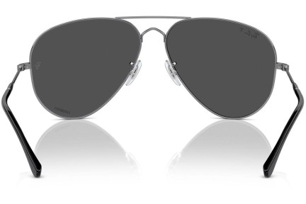 Solglasögon Ray-Ban RB3825 004/K8 Polarized Pilot Grå