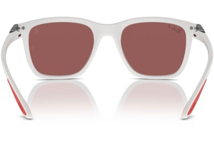 Solglasögon Ray-Ban RB4433M F625H2 Polarized Rektangulära Vit