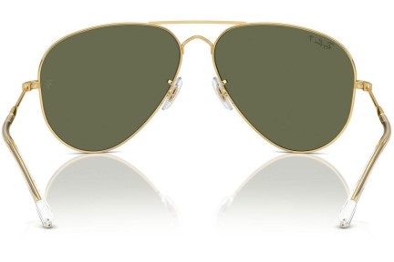 Solglasögon Ray-Ban RB3825 001/58 Polarized Pilot Guld