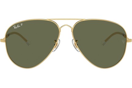 Solglasögon Ray-Ban RB3825 001/58 Polarized Pilot Guld