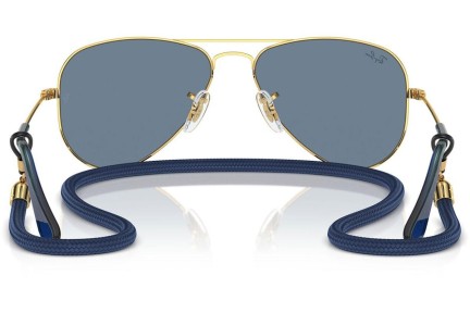 Solglasögon Ray-Ban Junior Aviator Junior RJ9506S 223/1U Pilot Guld