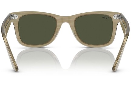 Solglasögon Ray-Ban Wayfarer RB2140F 138731 Fyrkantig Grå