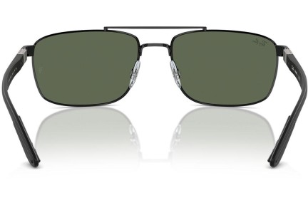 Solglasögon Ray-Ban RB3737 002/71 Rektangulära Svart