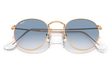 Solglasögon Ray-Ban Round Metal RB3447 92023F Runda Guld