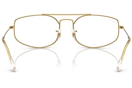 Glasögon Ray-Ban RX6545 3086 Rektangulära Guld