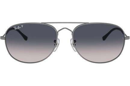 Solglasögon Ray-Ban RB3735 004/78 Polarized Pilot Grå