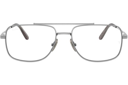 Glasögon Ray-Ban RX8797 1002 Fyrkantig Silver