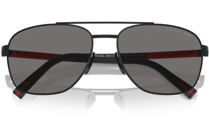 Solglasögon Prada Linea Rossa PS54ZS 1BO02G Polarized Oval Svart