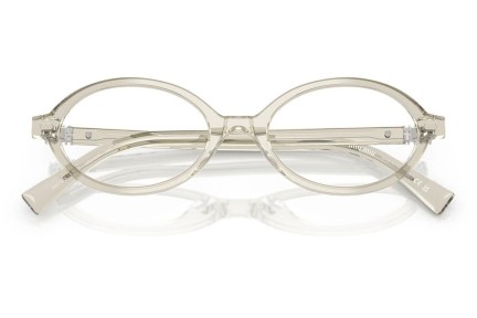 Glasögon Miu Miu MU01XV 12U1O1 Oval Beige