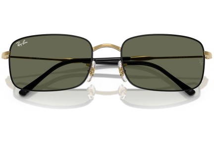 Solglasögon Ray-Ban RB3746 927158 Polarized Rektangulära Guld