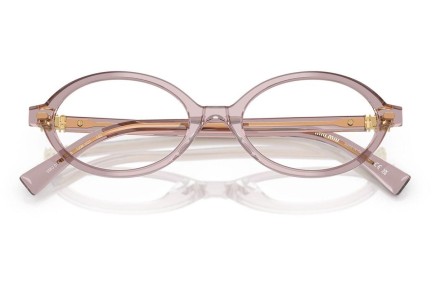 Glasögon Miu Miu MU01XV 12W1O1 Oval Lila