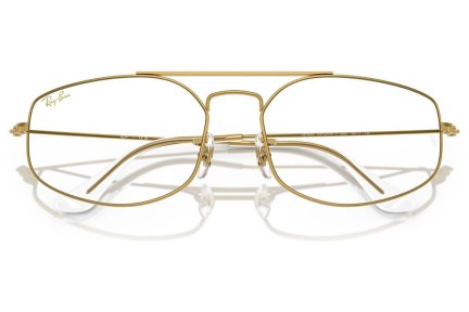 Glasögon Ray-Ban RX6545 3086 Rektangulära Guld