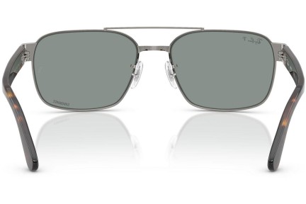 Solglasögon Ray-Ban RB3751CH 004/3R Polarized Fyrkantig Silver