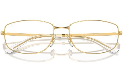 Glasögon Ray-Ban RX3732V 2500 Rektangulära Guld