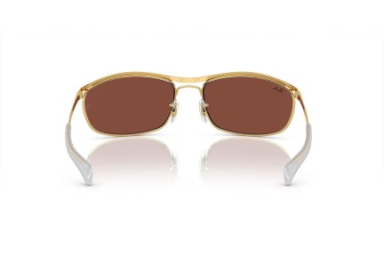 Solglasögon Ray-Ban Olympian I Deluxe RB3119M 001/C5 Rektangulära Guld