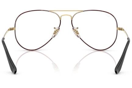 Glasögon Ray-Ban Aviator RX6489 3175 Pilot Guld