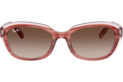 Solglasögon Ray-Ban Junior RJ9081S 717313 Rektangulära Brun