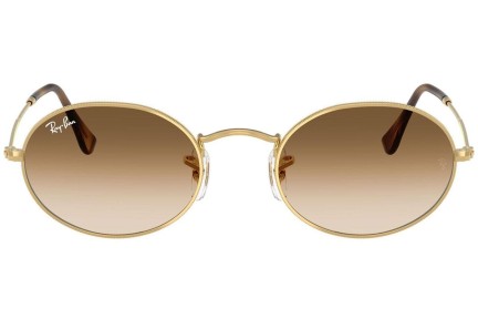 Solglasögon Ray-Ban Oval RB3547 001/51 Tiny Guld