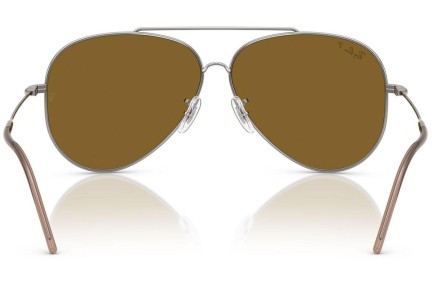 Solglasögon Ray-Ban Aviator Reverse RBR0101S 004/83 Polarized Pilot Silver