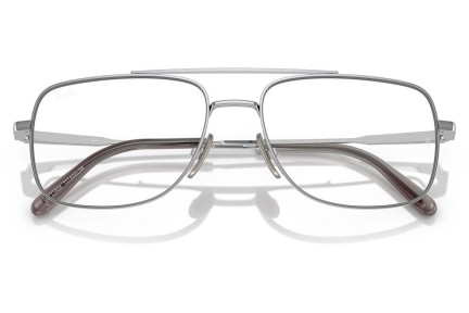 Glasögon Ray-Ban RX8797 1002 Fyrkantig Silver