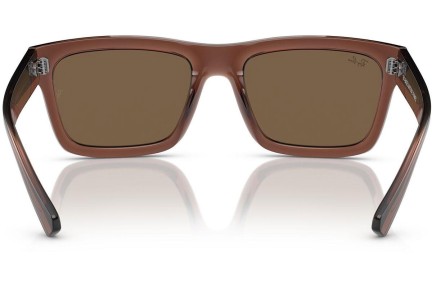 Solglasögon Ray-Ban Warren RB4396 667873 Rektangulära Brun