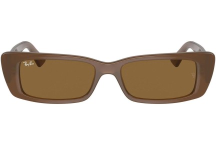 Solglasögon Ray-Ban RB4425 677973 Rektangulära Brun