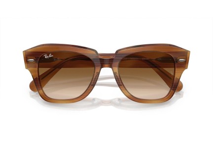 Solglasögon Ray-Ban State Street RB2186 140351 Fyrkantig Brun