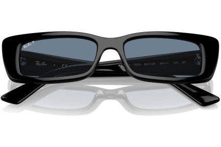 Solglasögon Ray-Ban RB4425 66772V Polarized Rektangulära Svart