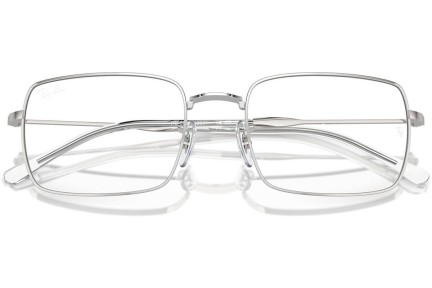 Glasögon Ray-Ban RX6520 2501 Rektangulära Silver