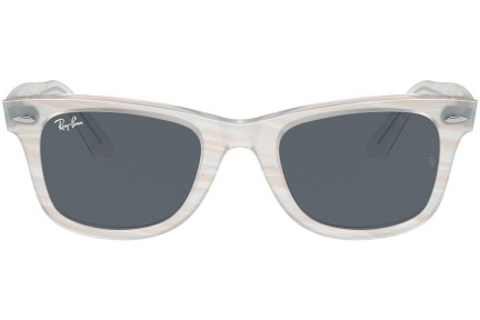 Solglasögon Ray-Ban Wayfarer RB2140F 1407R5 Fyrkantig Blå