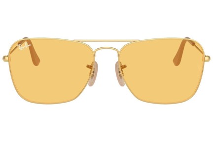 Solglasögon Ray-Ban Caravan RB3136 001/4A Pilot Guld