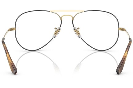 Glasögon Ray-Ban Aviator RX6489 3177 Pilot Guld