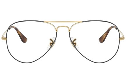 Glasögon Ray-Ban Aviator RX6489 3177 Pilot Guld