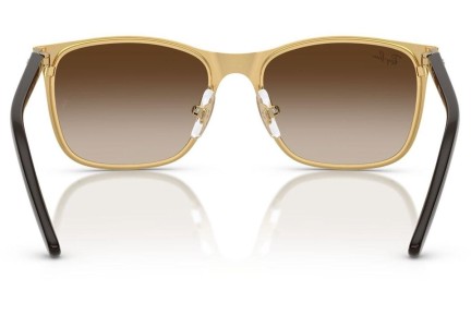 Solglasögon Ray-Ban Junior RJ9551S 297/13 Fyrkantig Brun