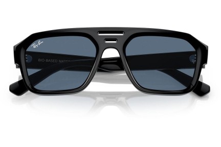 Solglasögon Ray-Ban Corrigan RB4397 667780 Flat Top Svart