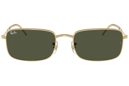 Solglasögon Ray-Ban RB3746 001/31 Rektangulära Guld