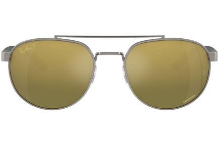 Solglasögon Ray-Ban RB3736CH 92696O Polarized Rektangulära Grå