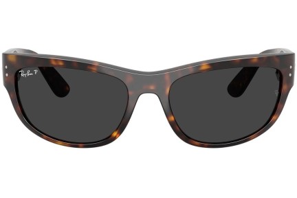 Solglasögon Ray-Ban RB2289 902/48 Polarized Rektangulära Havana