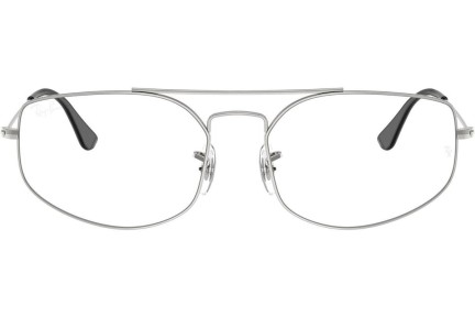 Glasögon Ray-Ban RX6545 2501 Rektangulära Silver