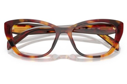 Glasögon Prada PR19WV 22A1O1 Cat Eye Havana