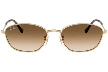 Solglasögon Ray-Ban RB3749 001/51 Rektangulära Guld