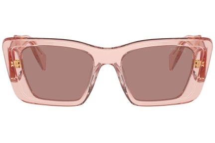 Solglasögon Prada PR08YS 19Q10D Cat Eye Rosa