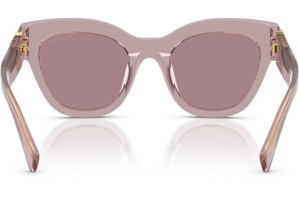 Solglasögon Miu Miu MU01YS 12W20I Cat Eye Lila