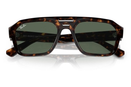 Solglasögon Ray-Ban Corrigan RB4397 135971 Flat Top Havana