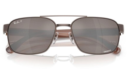 Solglasögon Ray-Ban RB3751CH 9259AN Polarized Fyrkantig Brun