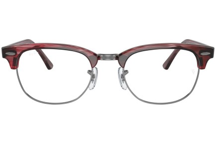 Glasögon Ray-Ban Clubmaster RX5154 8376 Browline Röd